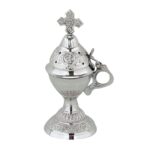 Θυμιατό Επινικελωμένο Σκαλιστό