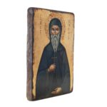 Άγιος Πατάπιος - Χειροποίητη Παλαιωμένη Αγιογραφία - Image 2