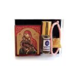 Σετ Δώρου 1 - Εικόνα 5x6cm, Κομποσκοίνι, Μύρο & Φυλαχτό - Image 2