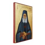 Άγιος Ιωσήφ ο Ησυχαστής - Χειροποίητη Αγιογραφία - Image 2