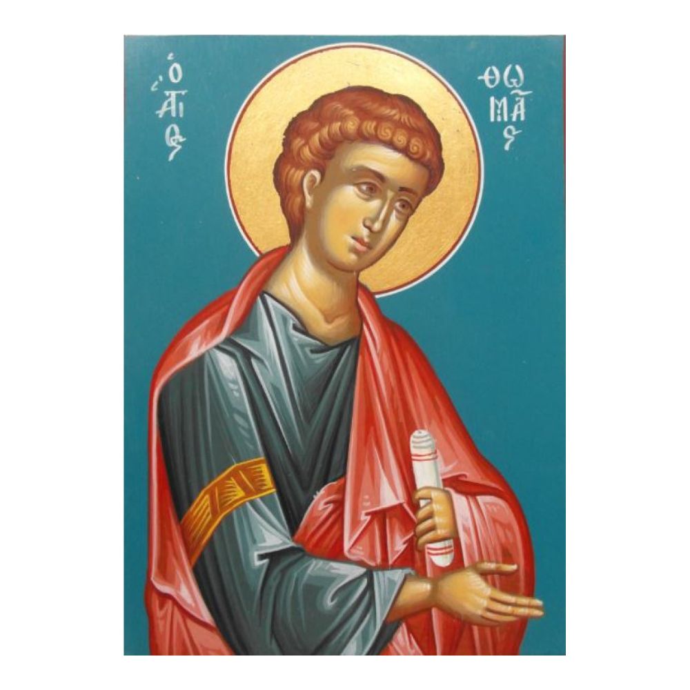agios-thomas-agiografia-xeiropoiiti Άγιος Θωμάς - Χειροποίητη Αγιογραφία - Image 1