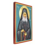 Όσιος Ιωσήφ ο Ησυχαστής - Χειροποίητη Αγιογραφία - Image 2