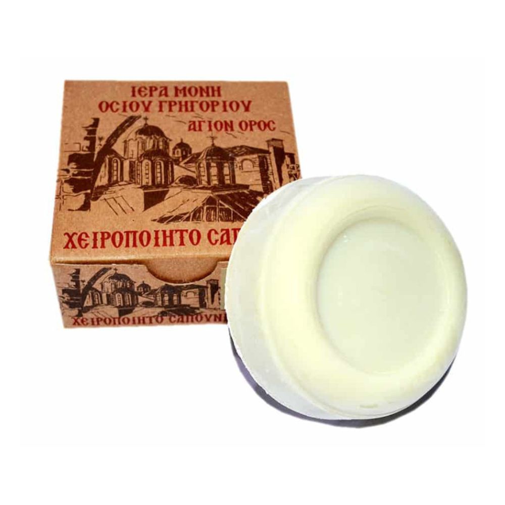xeiropoiito-sapouni-ieras-monis-osiou-grigoriou-agiou-orous Χειροποίητο Σαπούνι Ιεράς Μονής Οσίου Γρηγορίου Αγίου Όρους - Image 1