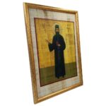 Άγιος Εφραίμ - Εικόνα Υδατογραφία σε Πάπυρο - Image 2