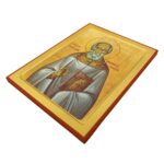 Άγιος Παναγής Μπασιάς (Παΐσιος) - Ξύλινη Ένσκαφτη Εικόνα - Image 2