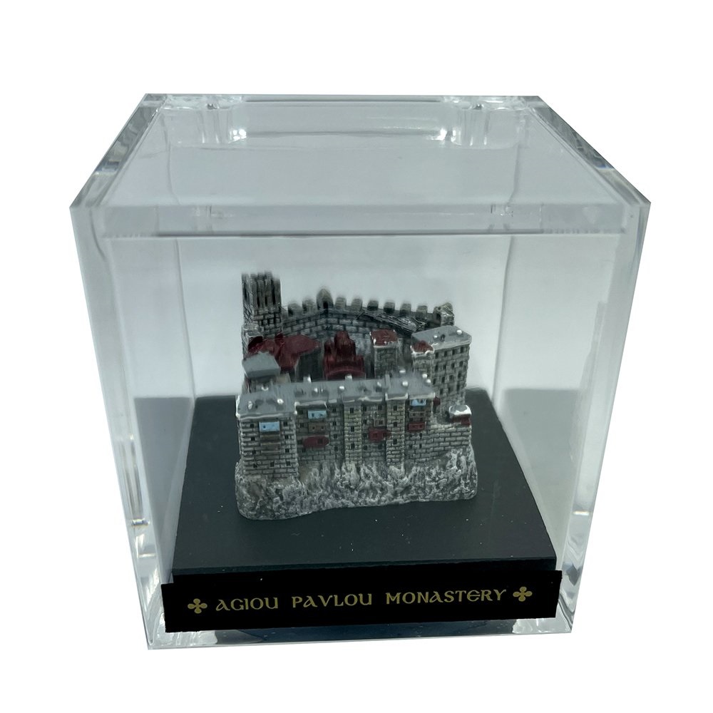 miniatoura-iera-moni-agiou-pavlou-agiou-orous Μινιατούρα Ιεράς Μονής Αγίου Παύλου - Image 1