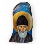 Άγιος Παΐσιος - Αγιογραφία σε Ακανόνιστο Ξύλο
